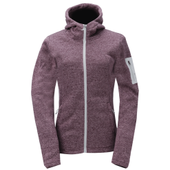 2117 Of Sweden - ASPEBODA - DAME FLATFLEECE MED HÆTTE