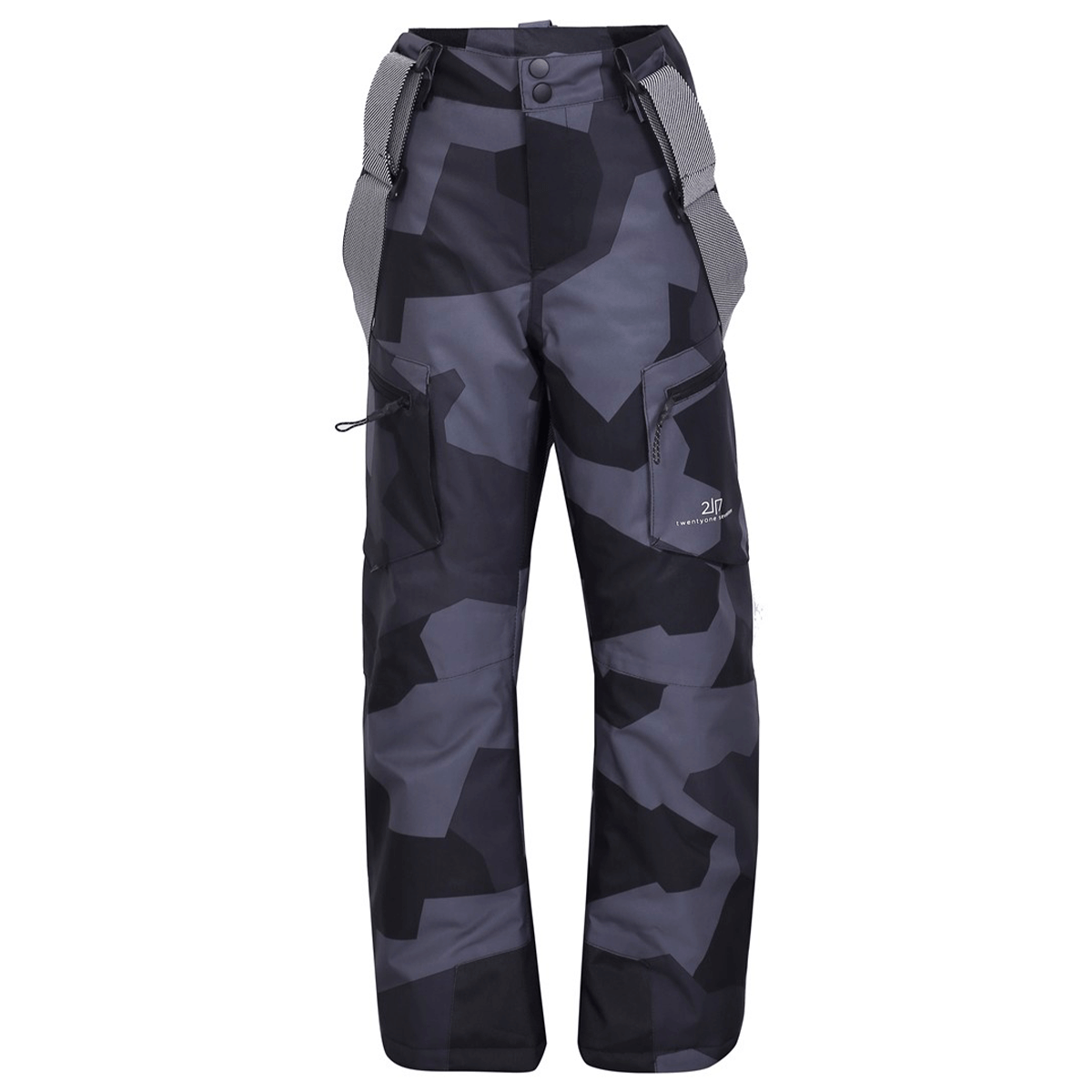 2117 Of Sweden - Isfall - Junior Bukser - Black Camo
