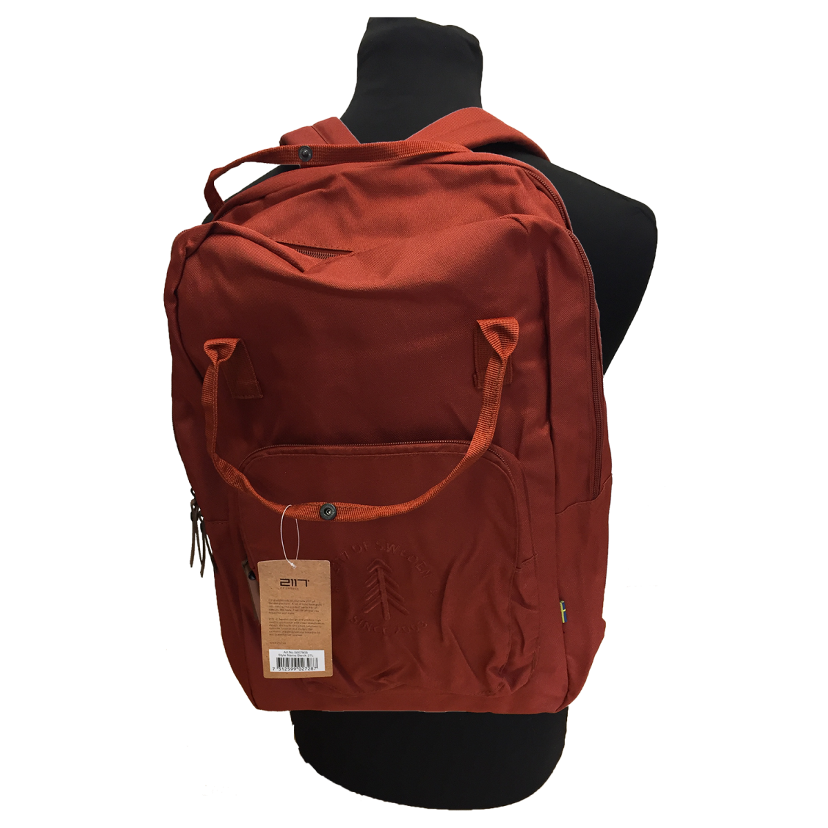 2117 Of Sweden Stevik 27L Rygsæk - Outdoor/School Backpack - Billede 3