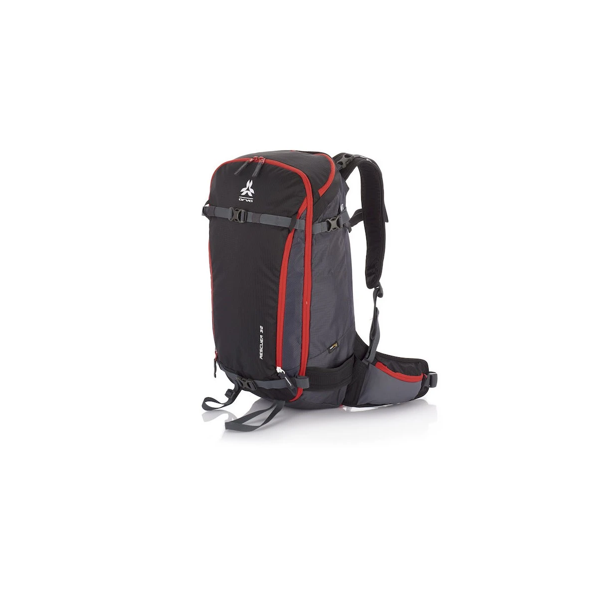 Arva Rescuer 32l Rygsæk Og Skibære - Black/grey
