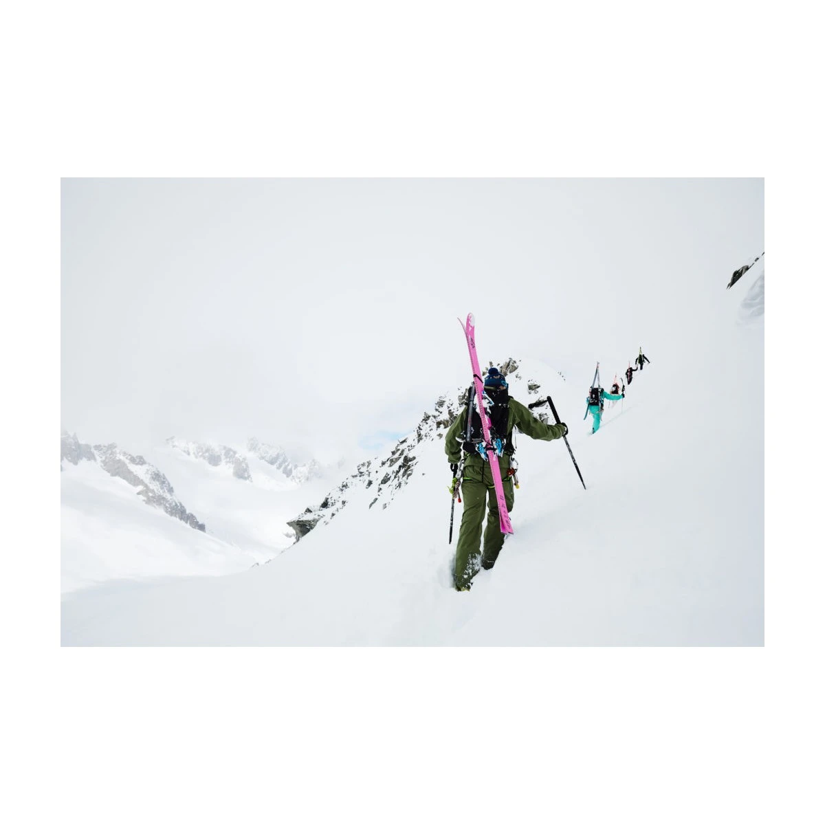 Black Crows Dorsa 20L Rygsæk Og Ski Bære - Grøn - Billede 2