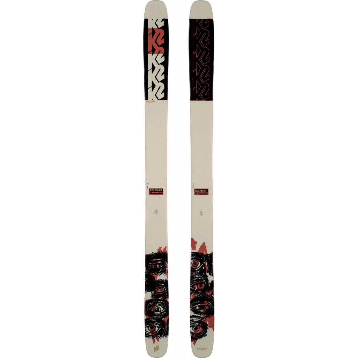 K2 Reckoner 112 Freeride Powder Ski - Billede 2