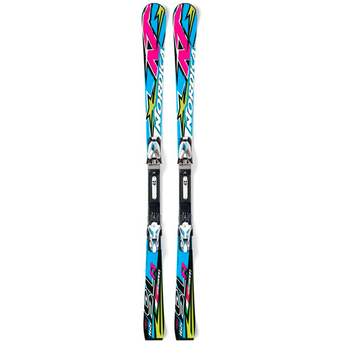 NORDICA DOBERMANN SLR POWER SKIS + COMP 20 BINDING