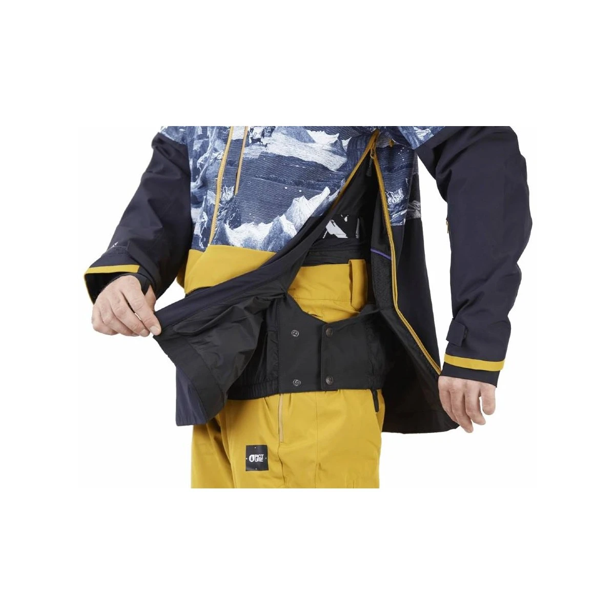 Picture - Anton - Herre Skijakke - Imaginary World - Billede 7