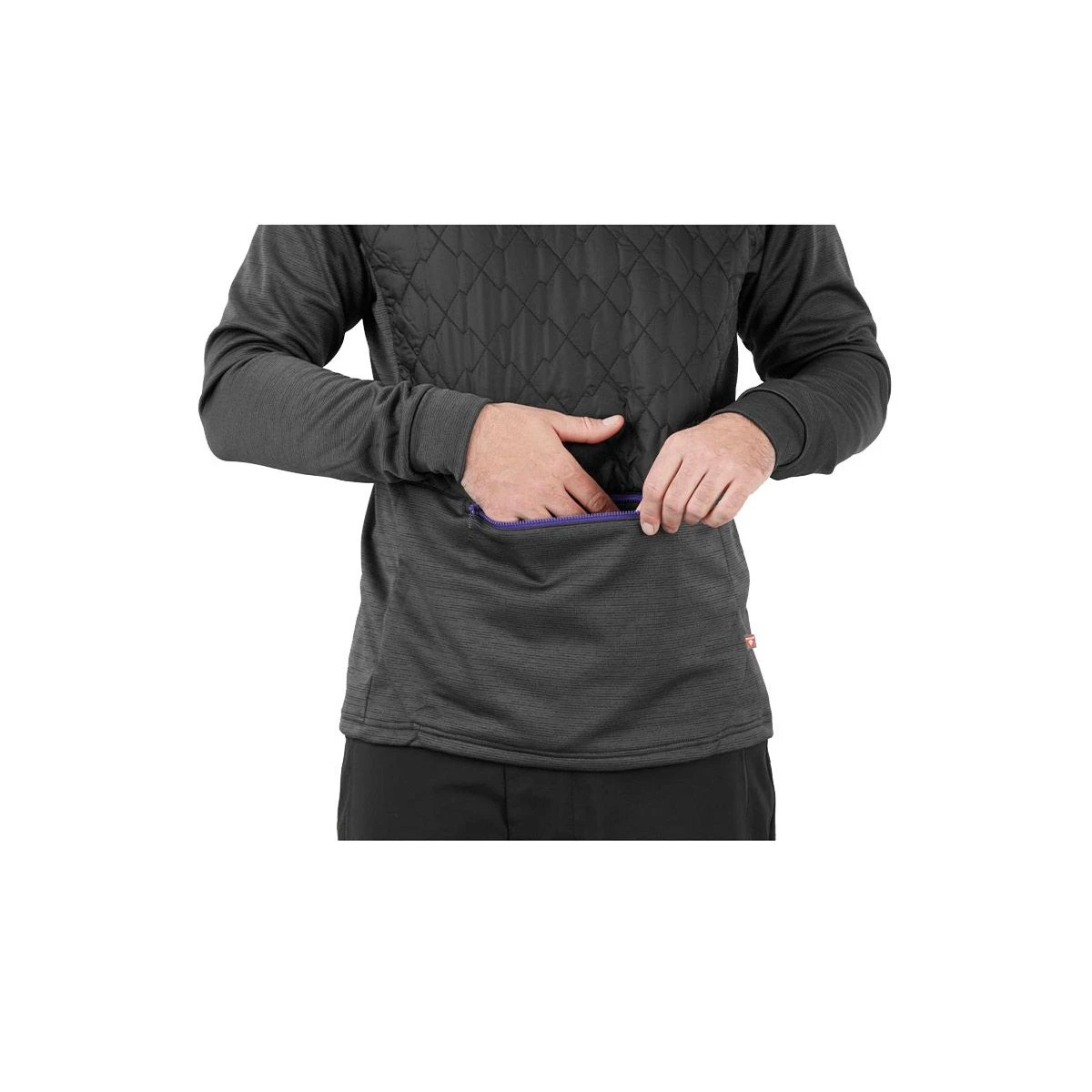 Picture - Junip Tech - Herre Crewneck - Black - Billede 6