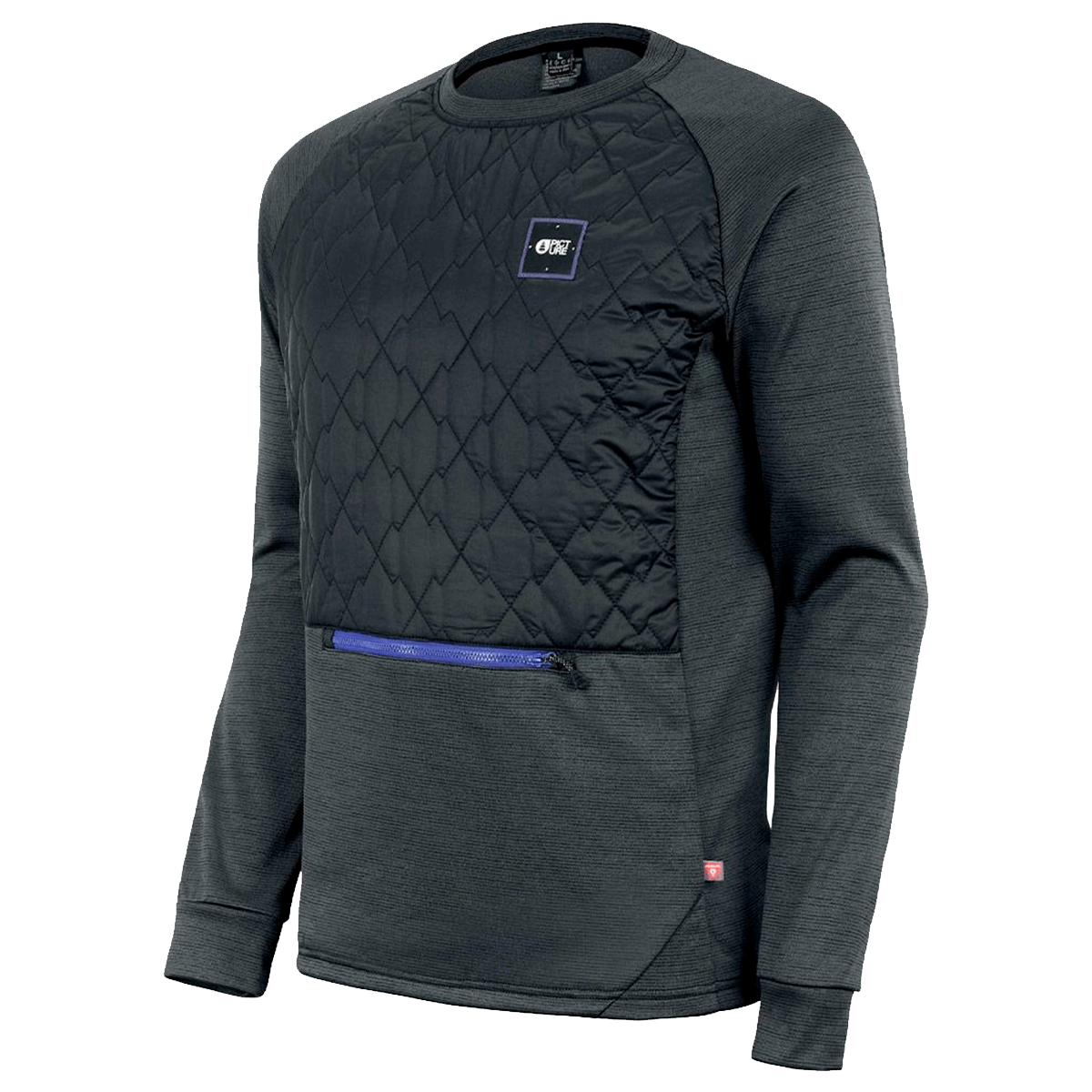 Picture - Junip Tech - Herre Crewneck - Black