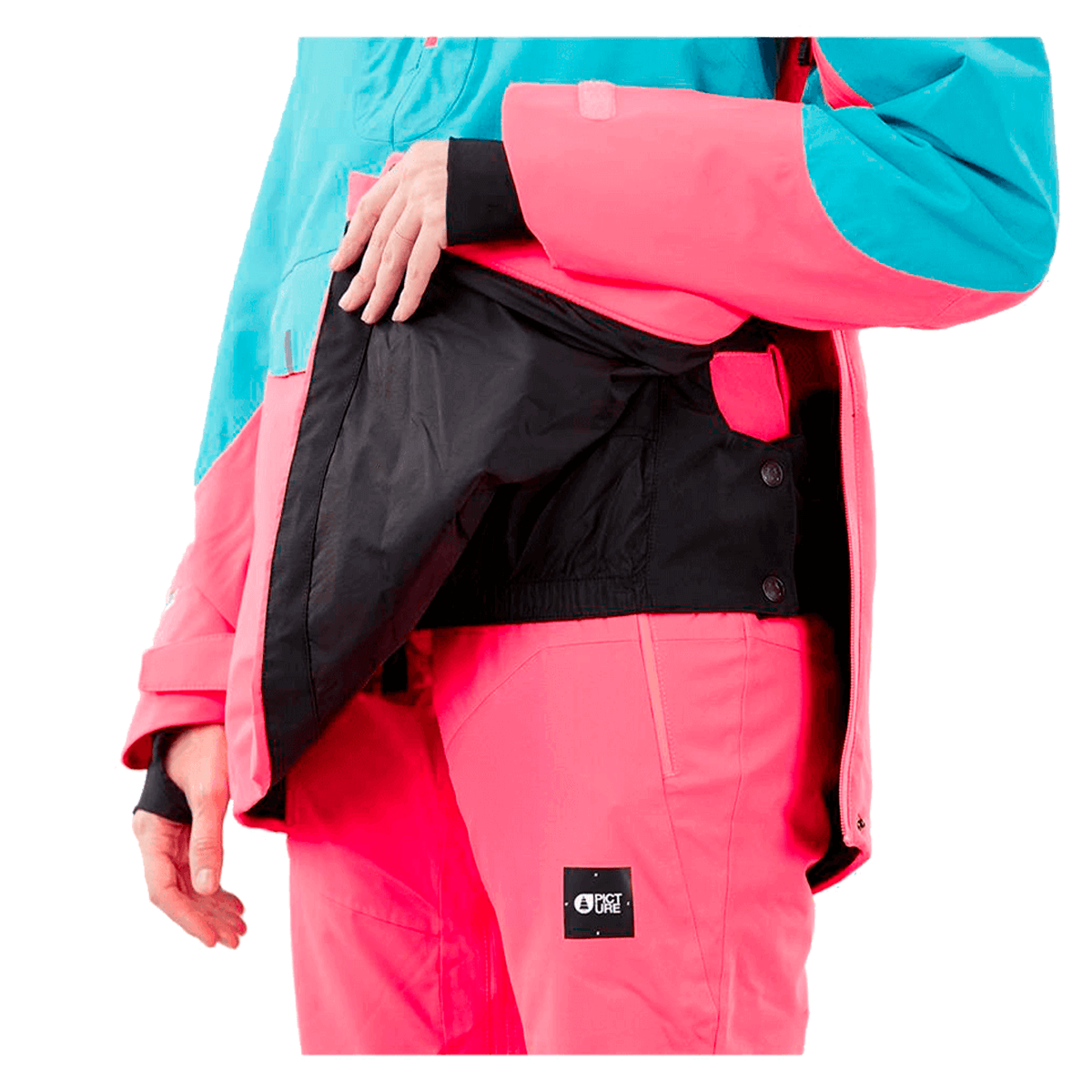 Picture - Tanya - Dame Skijakke - Light Blue - Billede 13