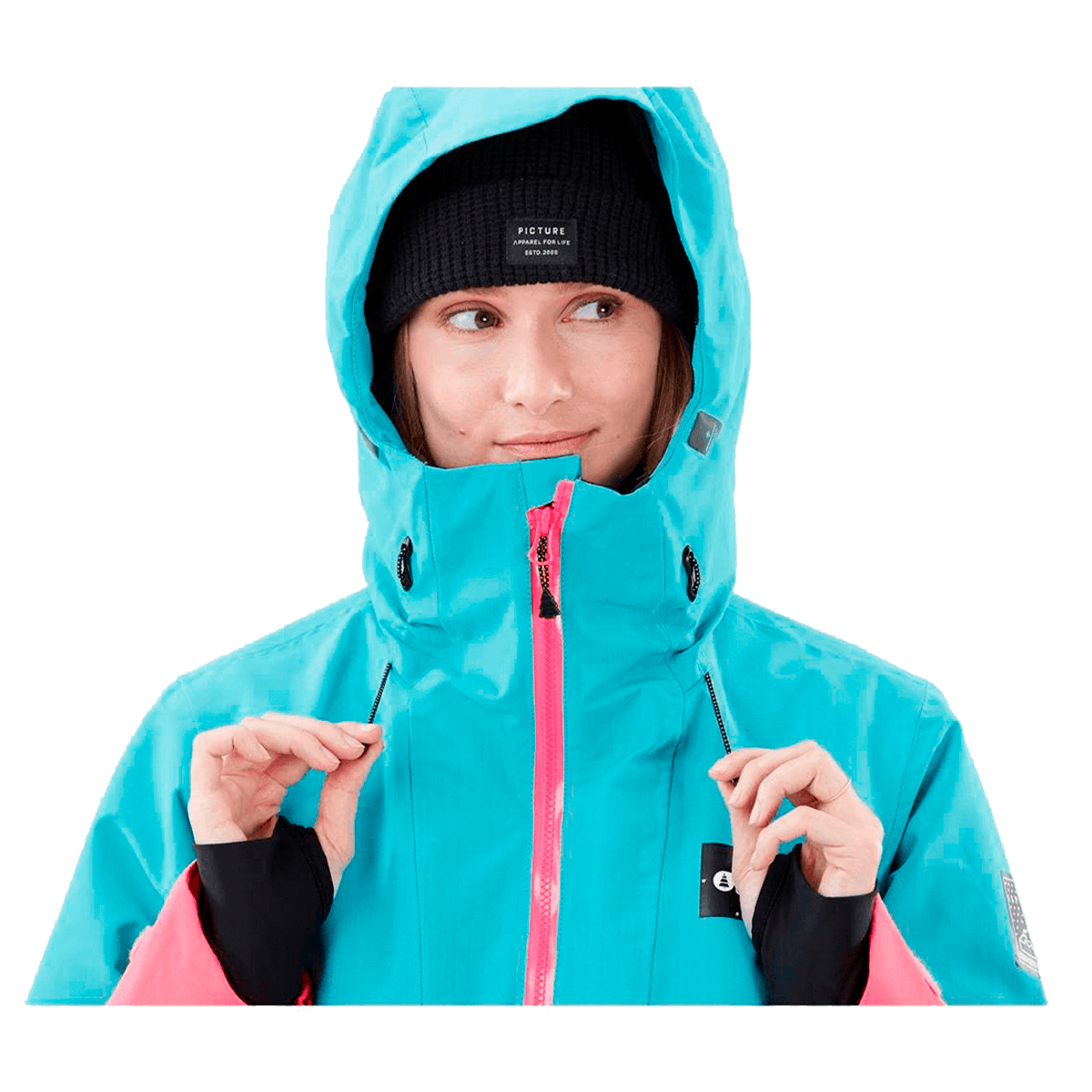 Picture - Tanya - Dame Skijakke - Light Blue - Billede 14