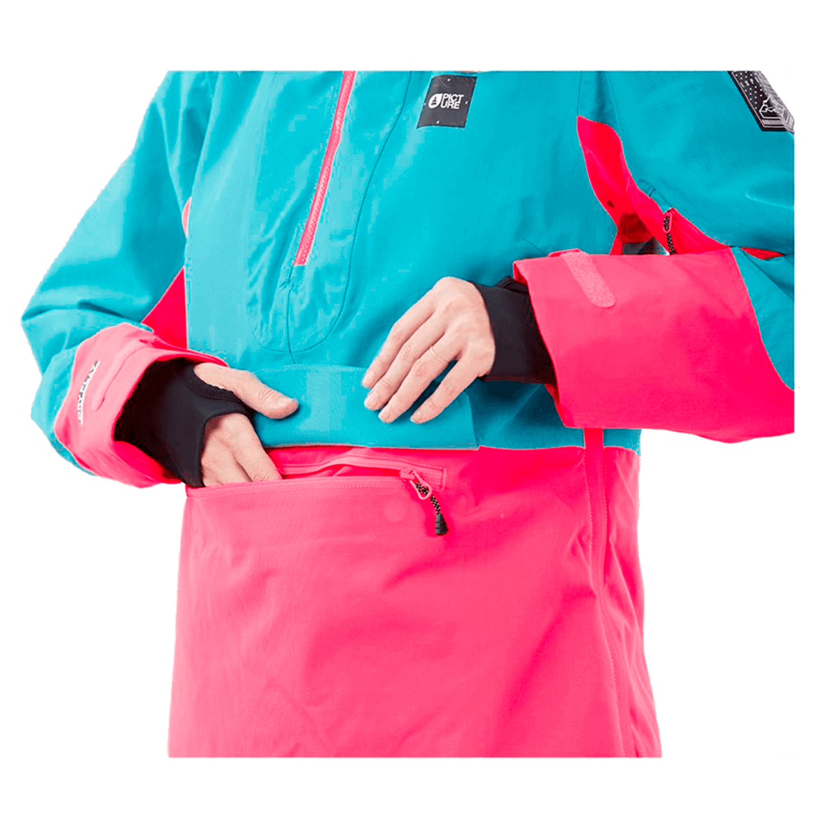 Picture - Tanya - Dame Skijakke - Light Blue - Billede 8