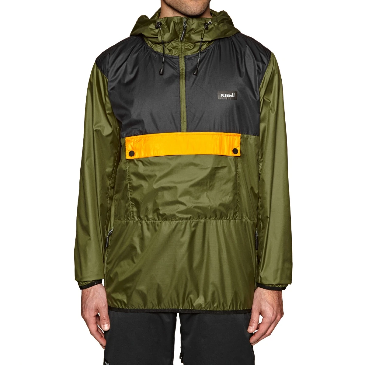 Planks - Radorak - Pakbar Herre Anorak - Army Green - Billede 3