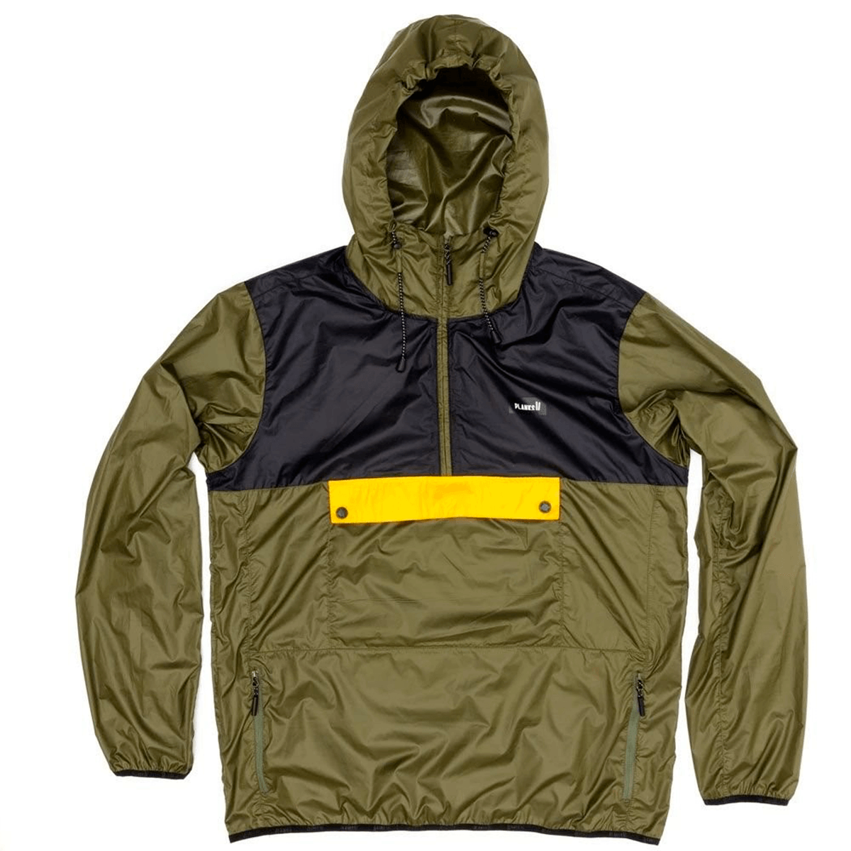 Planks - Radorak - Pakbar Herre Anorak - Army Green