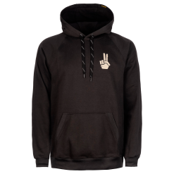 Planks X Woodsy Hand Of Shared Hoodie - Black