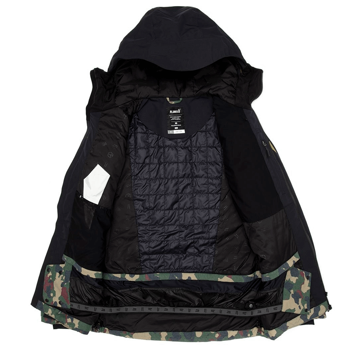 Planks - Yeti Hunter - 3L Herre Skal Jakke - Stone Camo - Billede 2