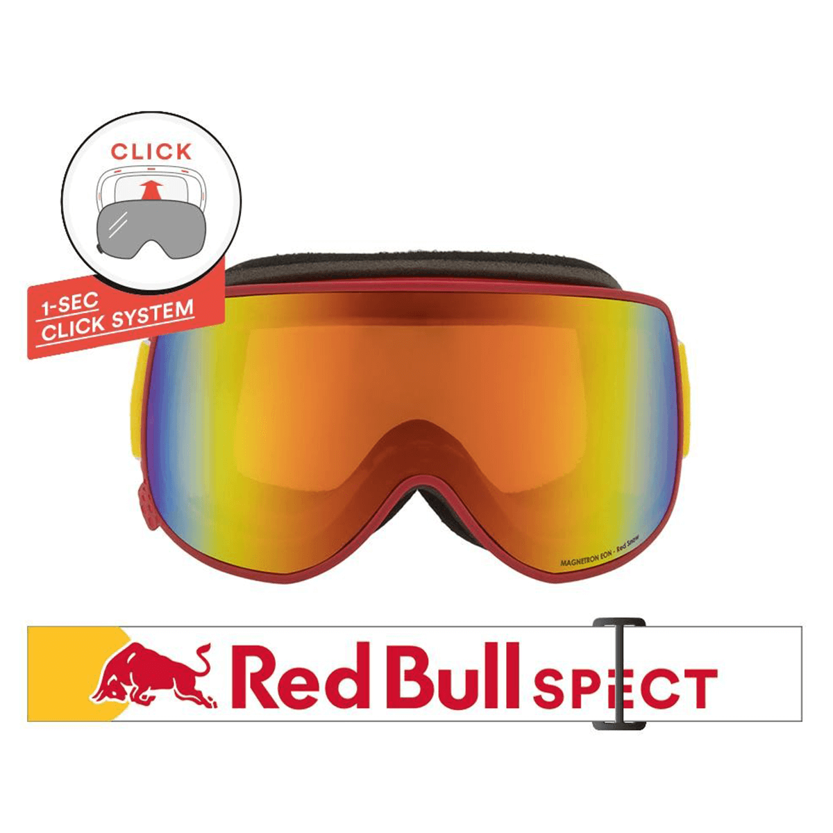 Redbull Red Bull Magnetron EON 005 -Red- 2xLinser - Billede 6
