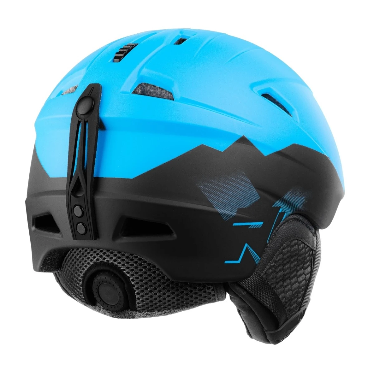 Relax Wild Skihjelm - Sort/Blå - Billede 2