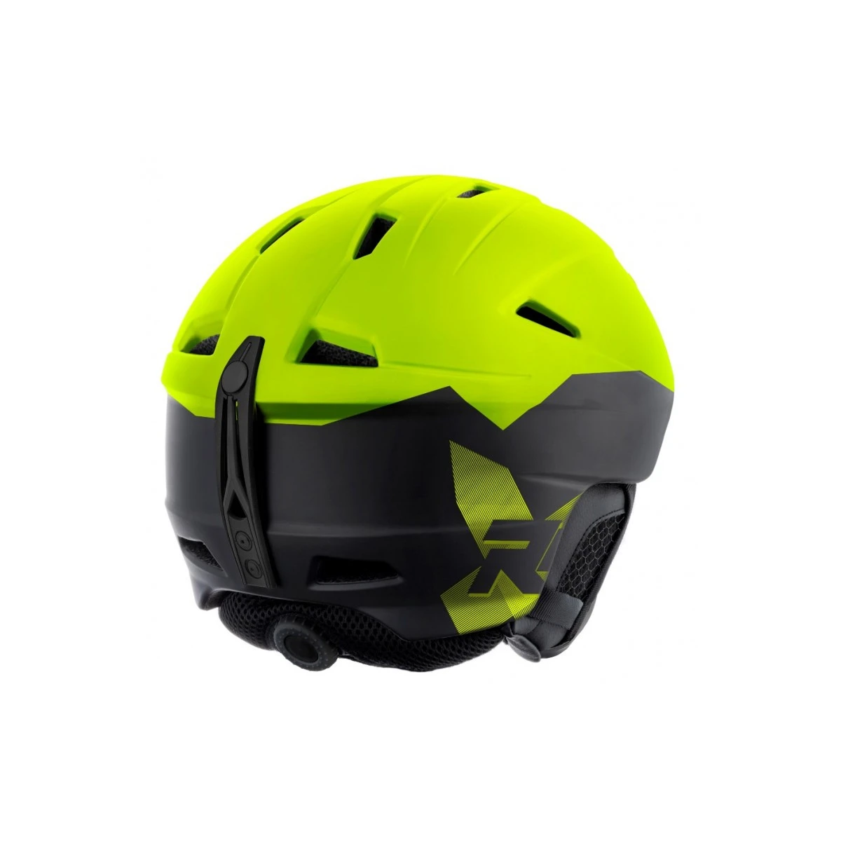 Relax Wild Skihjelm - Sort/Neon - Billede 2