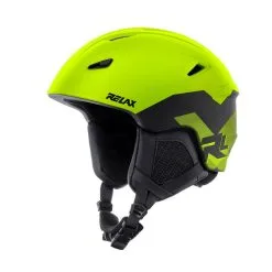 Relax Wild Skihjelm - Sort/Neon