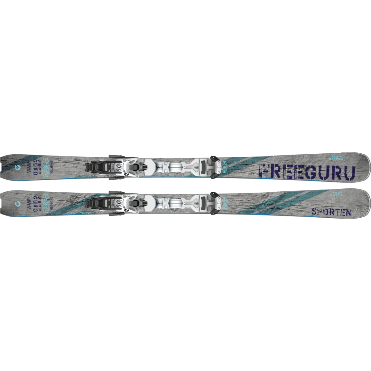 Sporten Free Guru Touring Freeride Ski + Binding - Billede 2