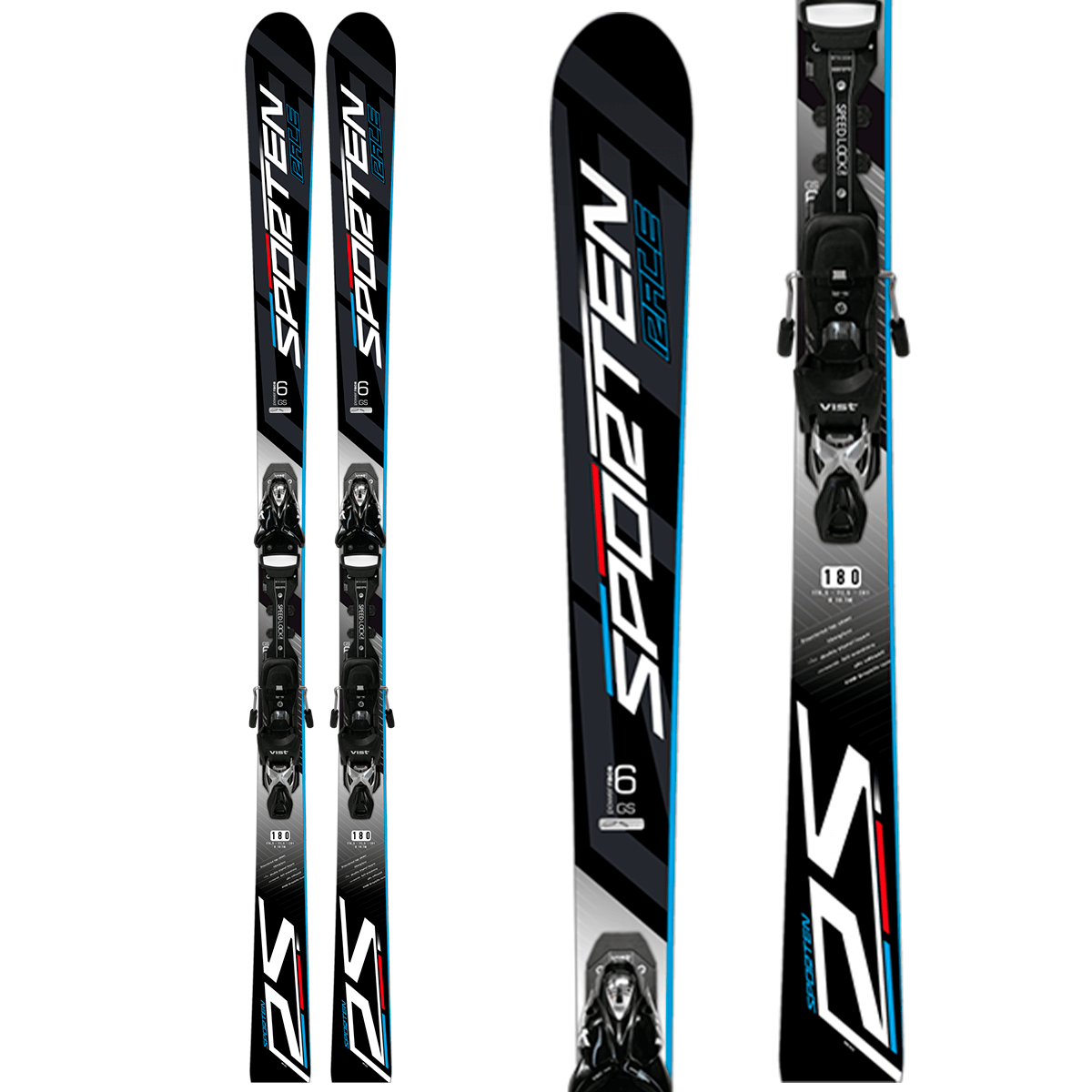 Sporten RS 6 GS Racing Power - Race Carving Ski - Billede 3