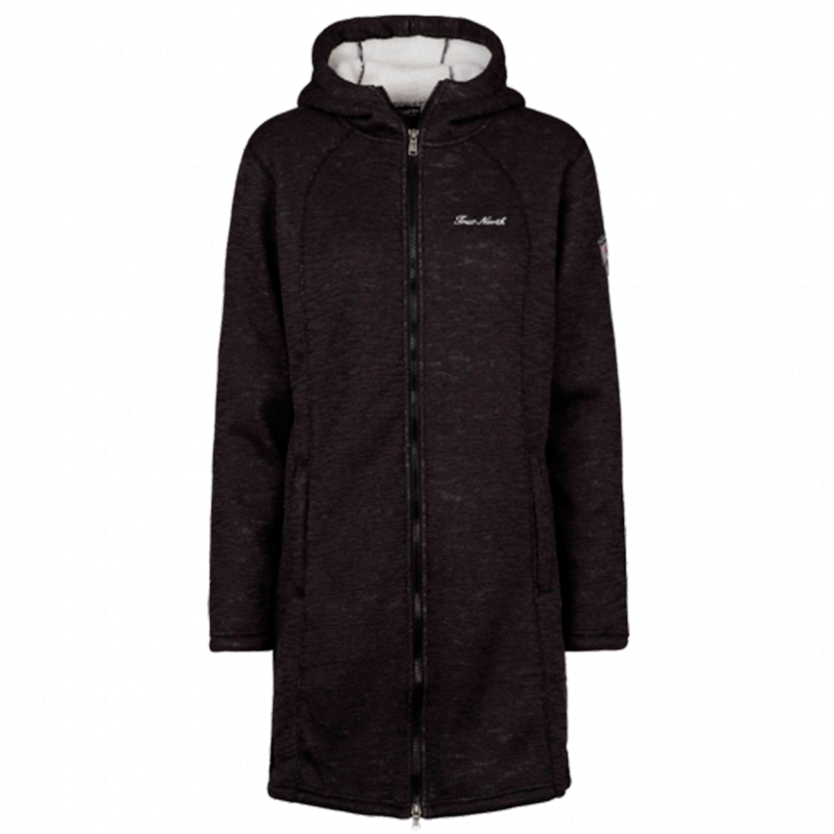 True North Kappa Huva Flat Fleece Dame - Sort